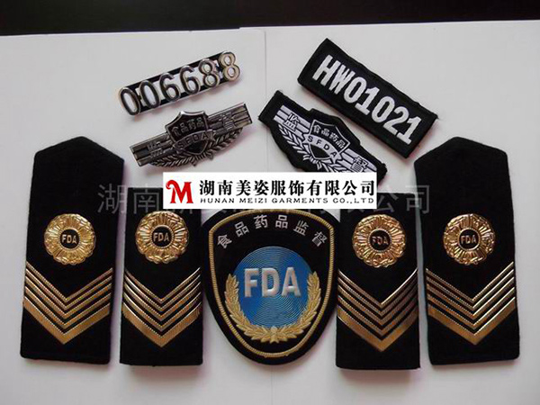 食品藥品監(jiān)督標志服，食品藥品監(jiān)督執(zhí)法服，食品藥品監(jiān)督執(zhí)法標志